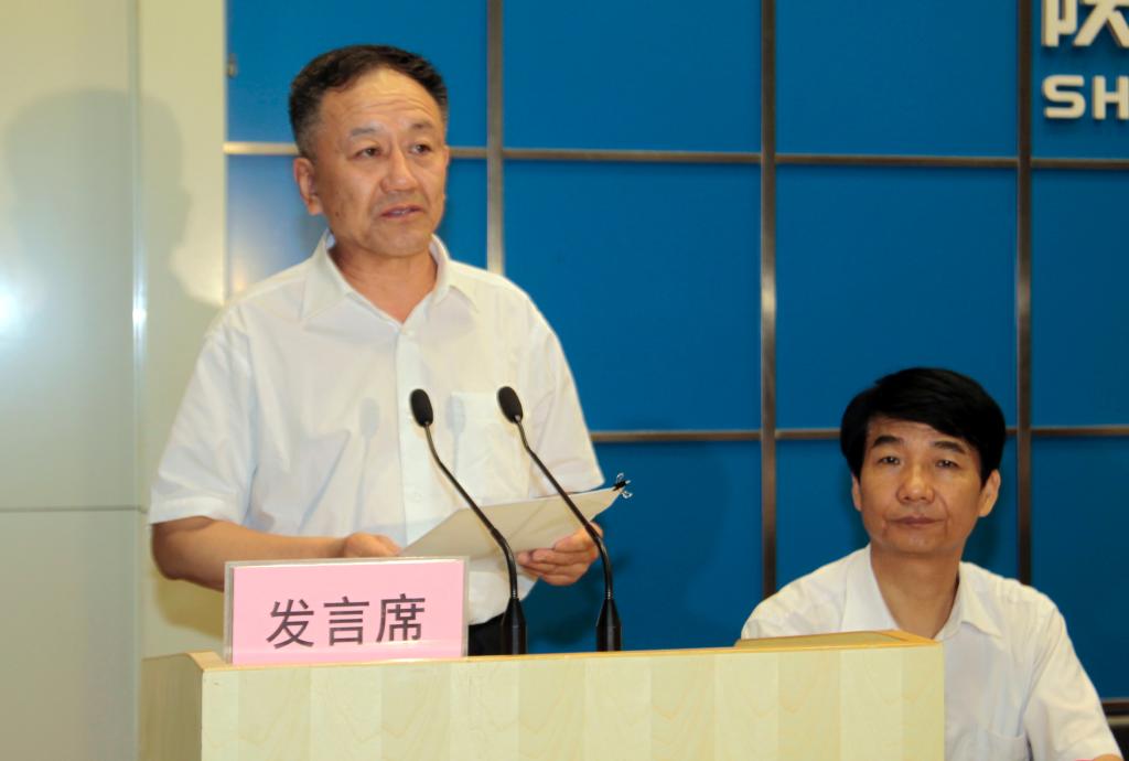 陕西省委常委、省委统战部部长陈强致辞